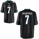 Nike Men & Women & Youth Eagles #7 Sam Bradford Black Team Color Game Jersey,baseball caps,new era cap wholesale,wholesale hats